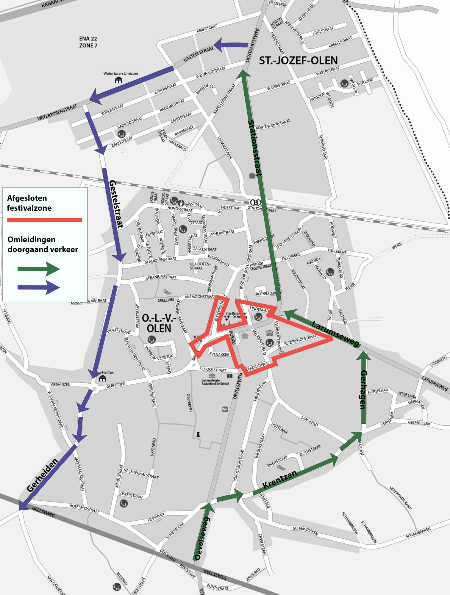 Omleidingen 2026